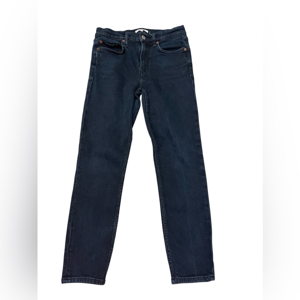 RE/DONE 162-3WMRAC Originals 90s Mid-Rise Ankle Crop Skinny Denim Denim size 27